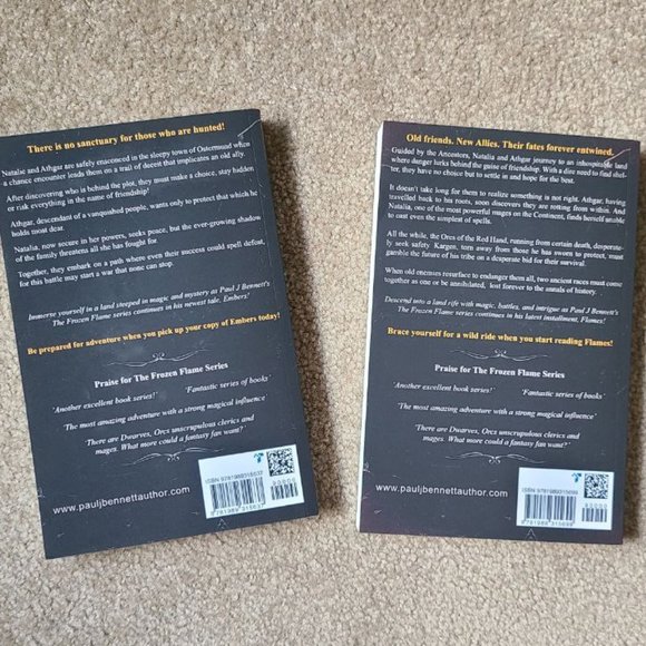 Embers: A Sword & Sorcery Novel AND Flames: An Epic Sword‎ & Sorcery Novel - Picture 7 of 7